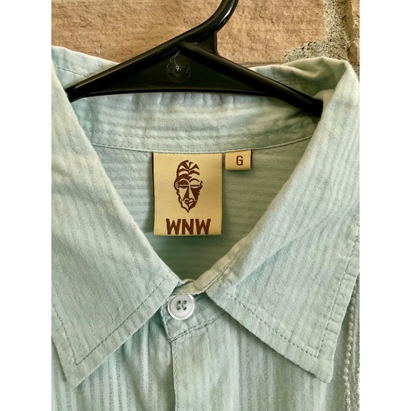 Wayan Natural Wear Men’s Embroidered Shirt - Picture 2 of 6